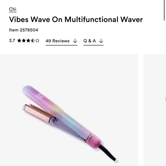 Chi Vibes Wave On Multifunctional Waver - Picture 1 of 2